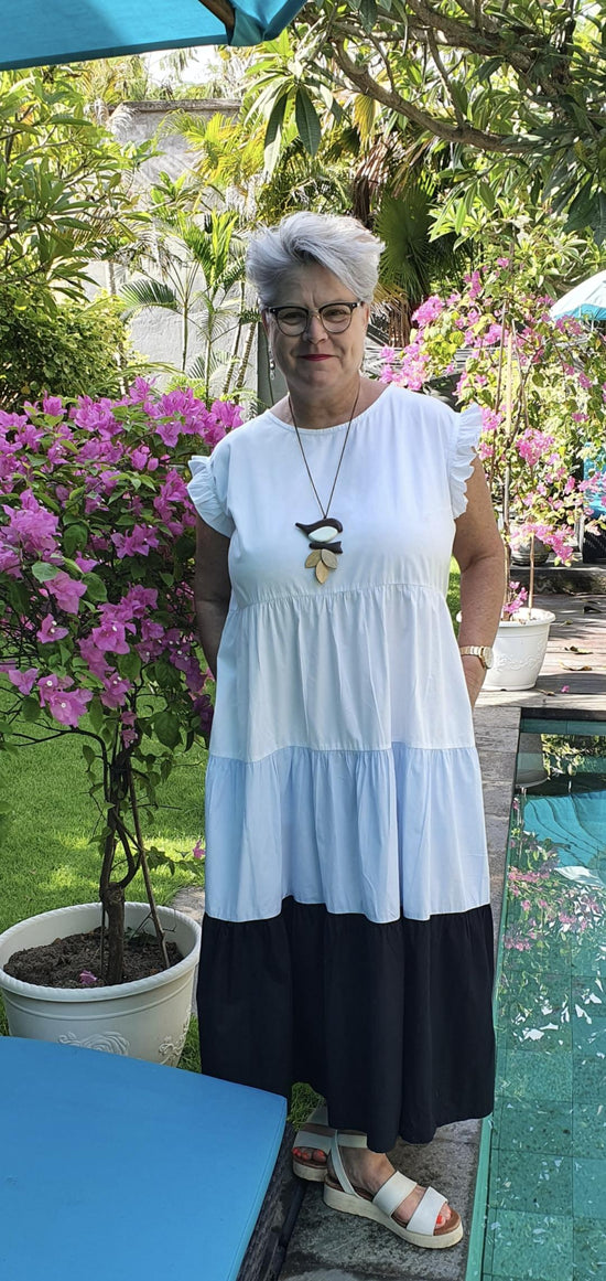 Nora 100% Poplin Cotton Cotton Dress