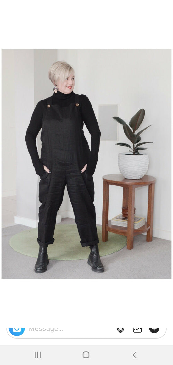 Gilly Linen Overalls