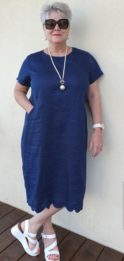 Maxine Linen Dress