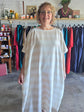 Thick Pin Striped Kaftan