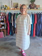 Thick Pin Striped Kaftan