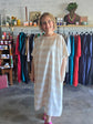 Thick Pin Striped Kaftan