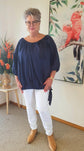 Zoe Linen Top -