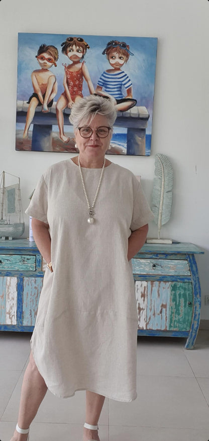 Gemma Linen Dress