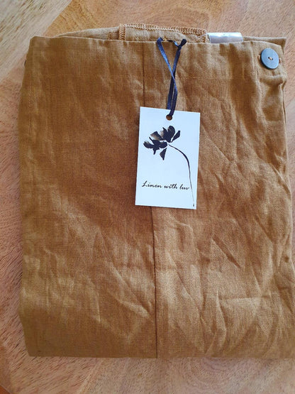 Gilly Linen Overalls