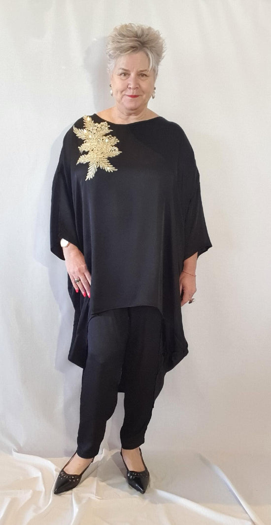 Kaftan Silk Short - 40 % OFF SALE OF DISCONTINUED PIECES  DEDUCTED AT CHECKOUT
