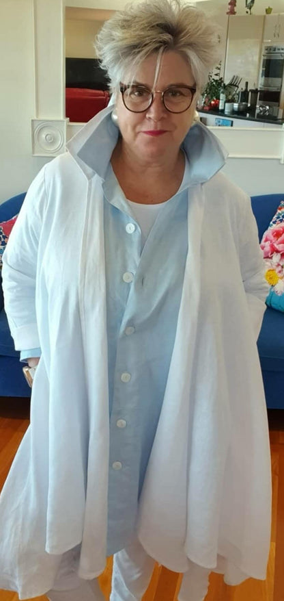 Michelle Linen Jacket